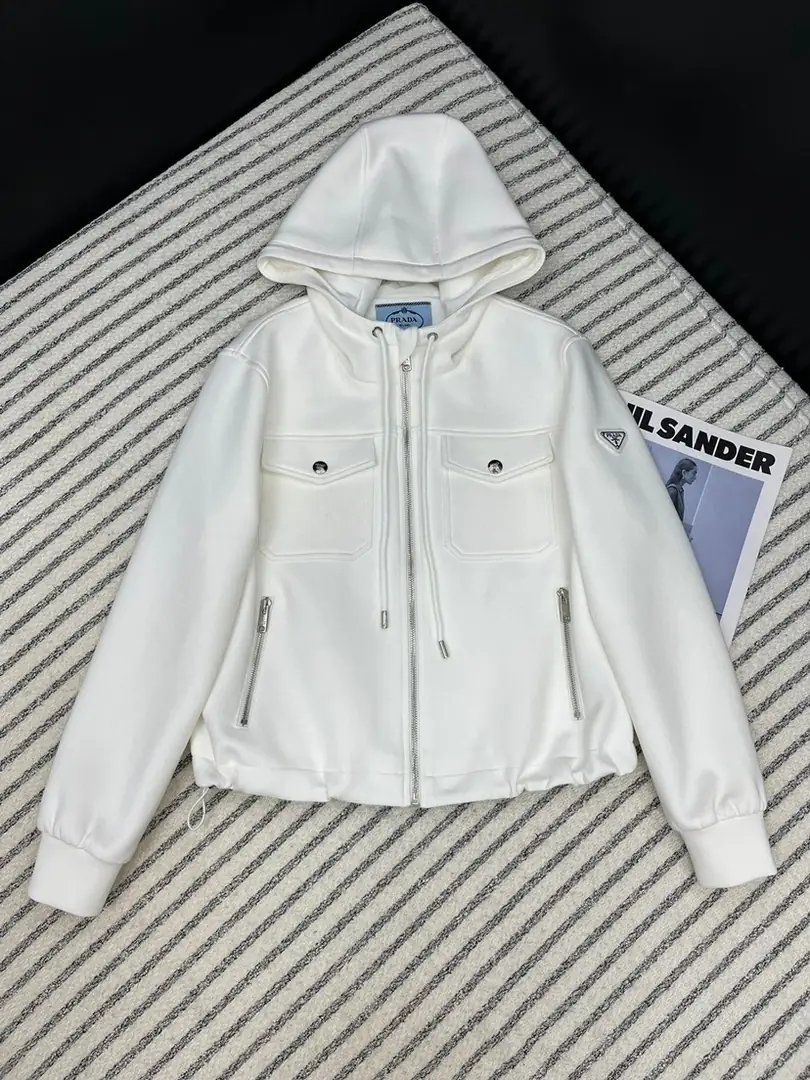 LC23 Prada wool zip-up jacket 75$ gallery