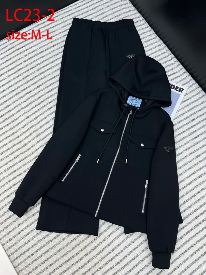 LC23 Prada wool zip-up jacket 75$ gallery