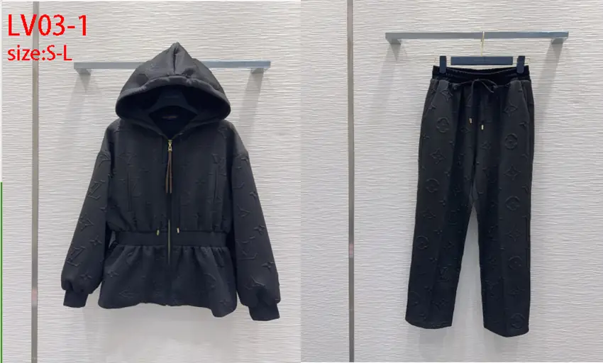 LV03 Louis Vuitton  new waist hooded suit 73$ gallery