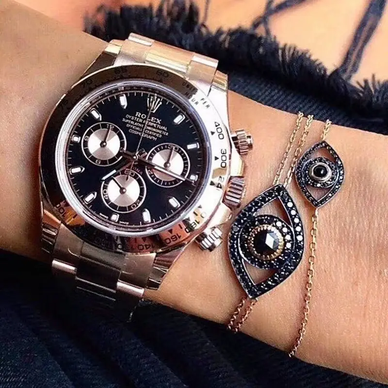 M5E8 Rolex watch top quality with box 90$ gallery