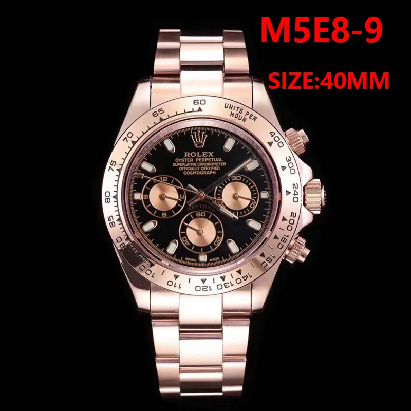 M5E8 Rolex watch top quality with box 90$ gallery