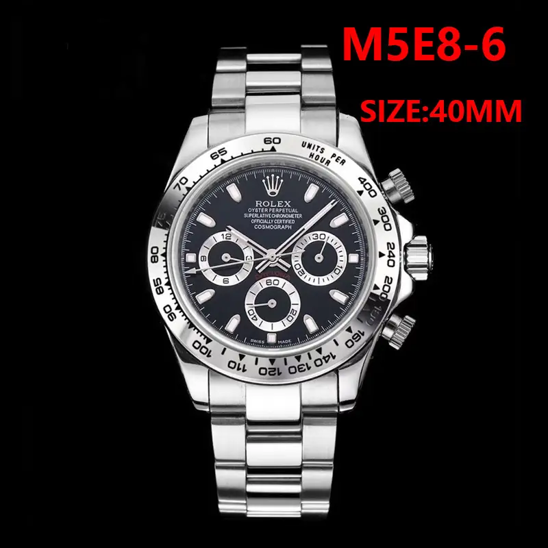 M5E8 Rolex watch top quality with box 90$ gallery