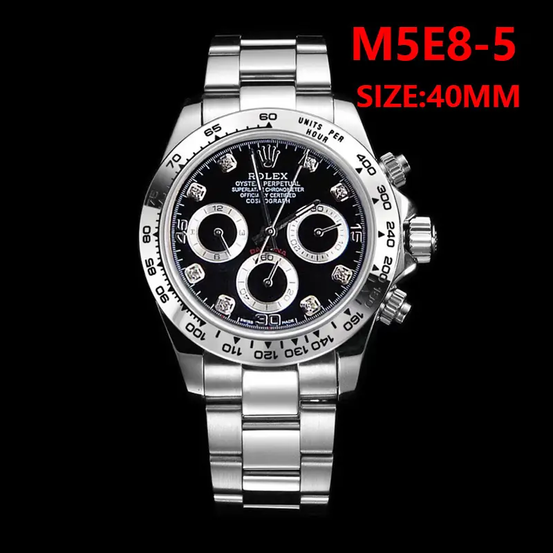 M5E8 Rolex watch top quality with box 90$ gallery