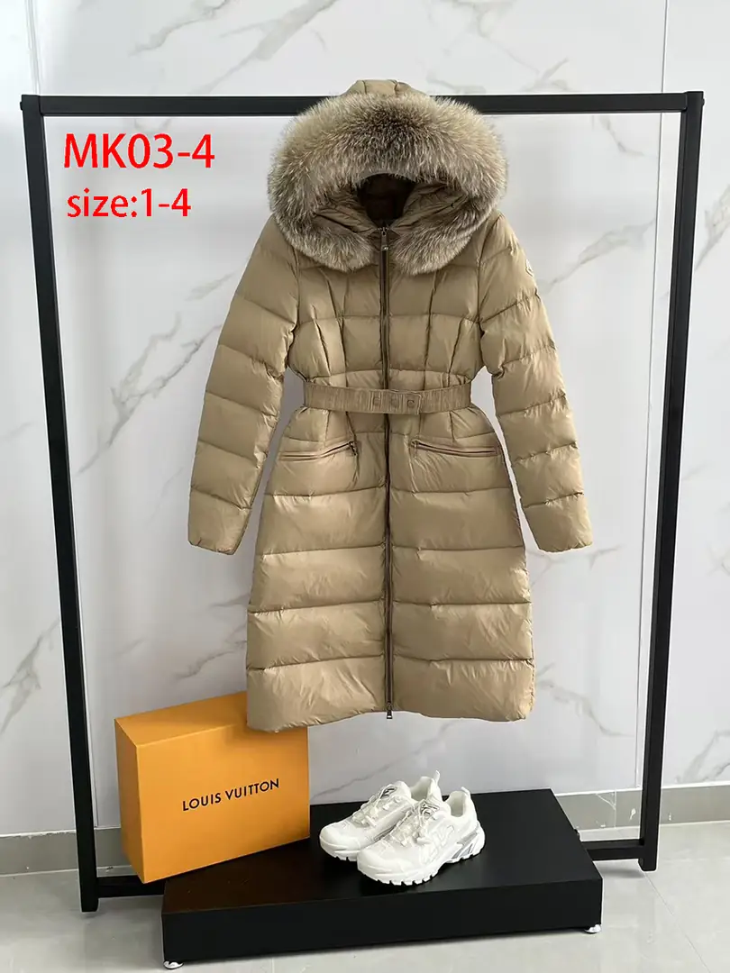 MK03 Moncler hooded fur collar long down jacket, 1;1 quality 145$ gallery