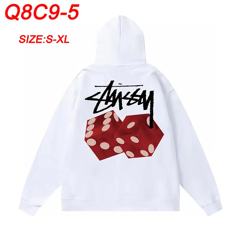 Q8C9 STUSSY hooded sweatshirt 47$ gallery