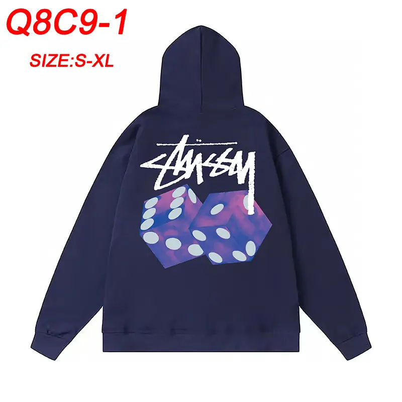 Q8C9 STUSSY hooded sweatshirt 47$ gallery