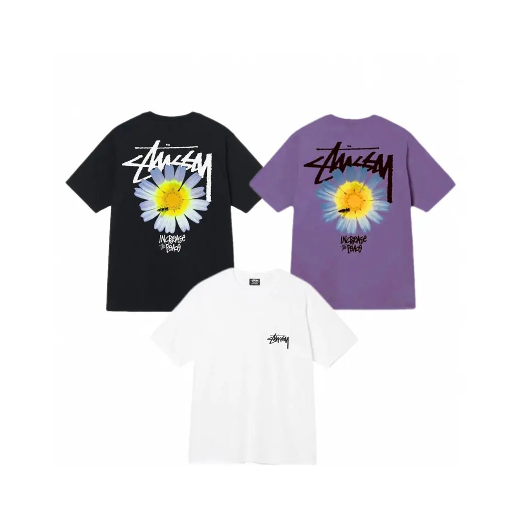 Q8V8 STUSSY short-sleeved T-shirt 35$ gallery