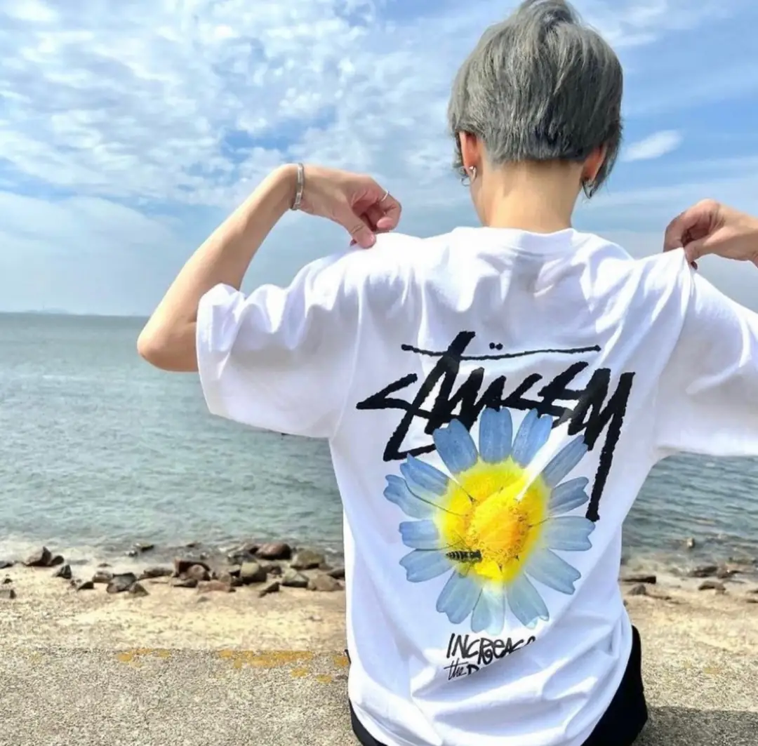 Q8V8 STUSSY short-sleeved T-shirt 35$ gallery