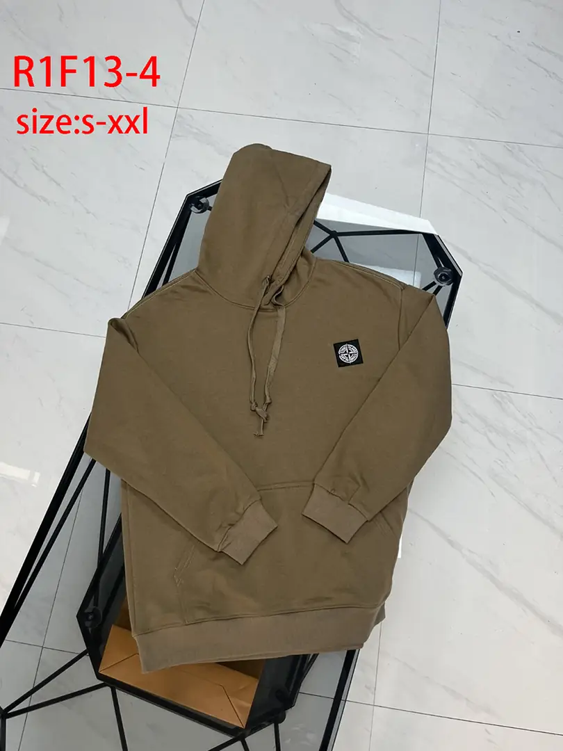 R1F13 STONE ISLAND. Classic chest embroidered hooded sweatshirt 50$ gallery