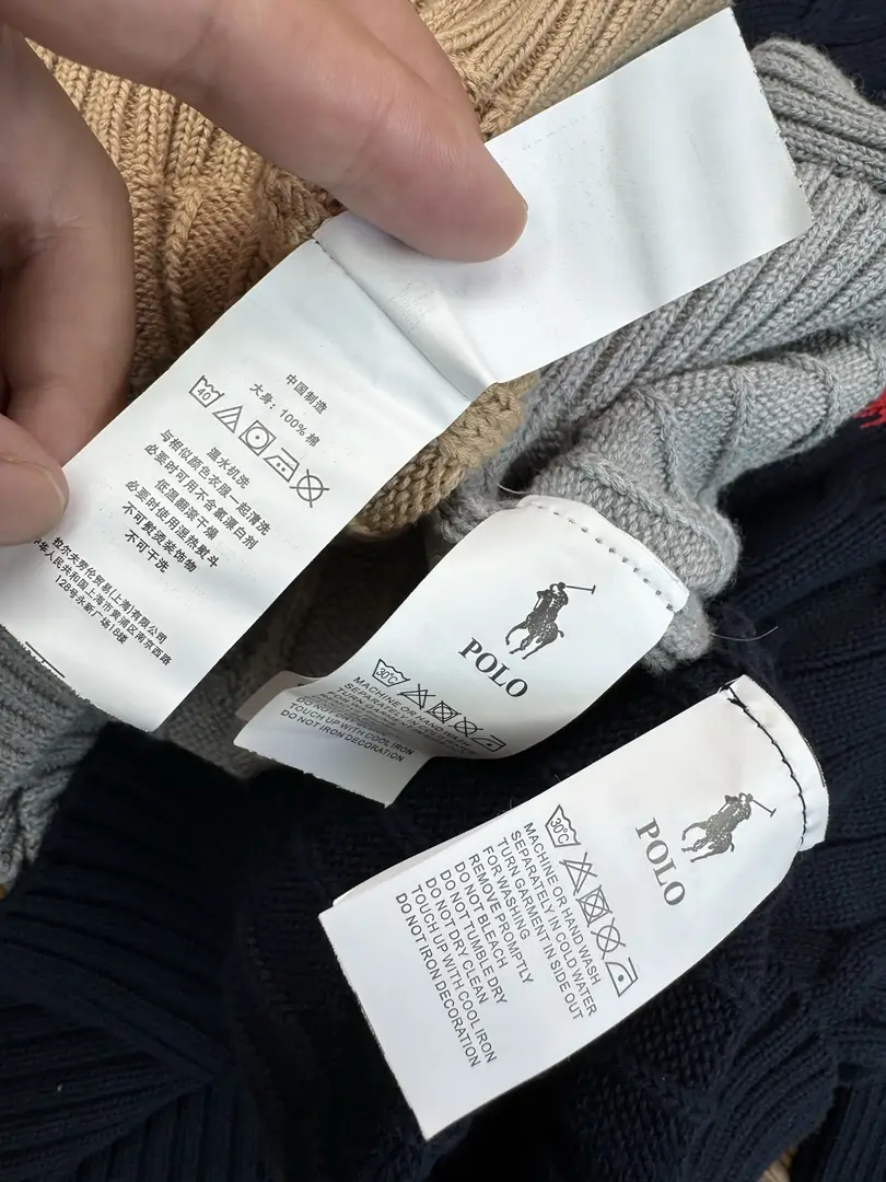 R1F7 RAH LAUREN high-neck half-zip knit sweater 48$ gallery