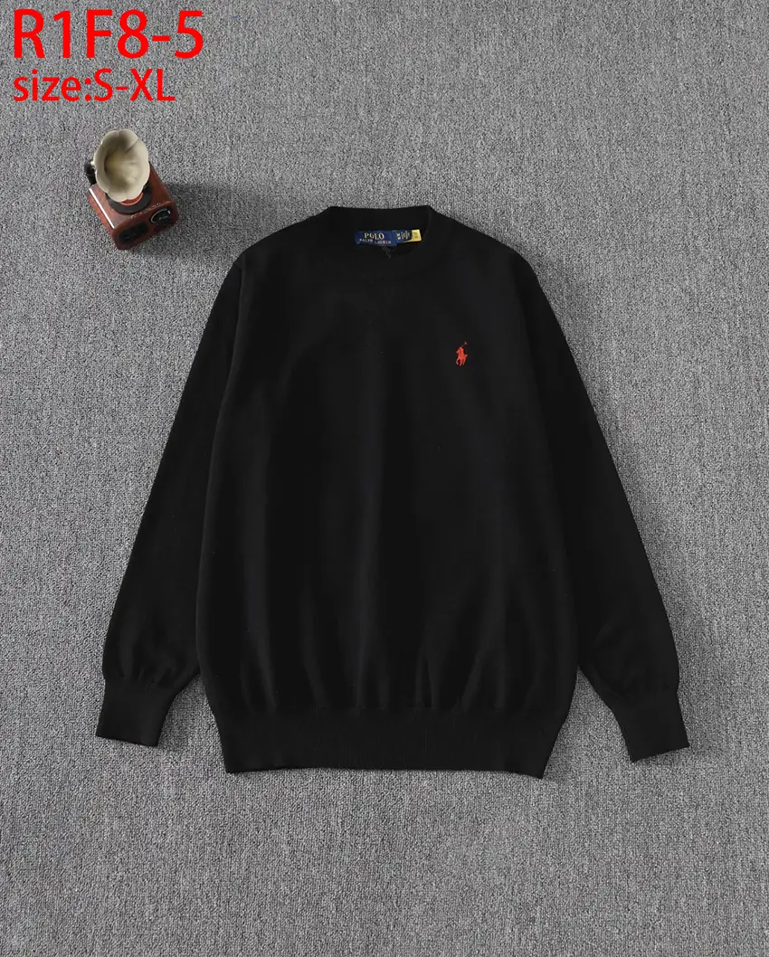 R1F8 Rah Lauren Knit Pony Crew Neck Pullover Sweater  52$ gallery