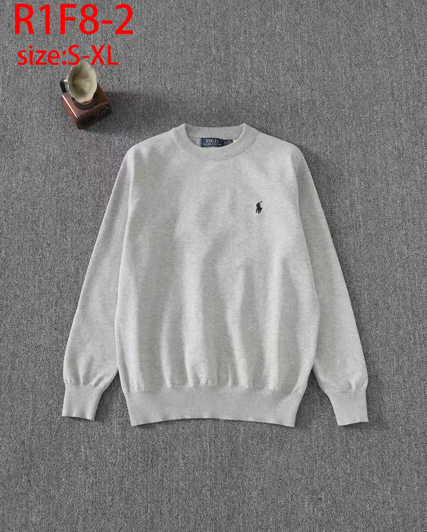 R1F8 Rah Lauren Knit Pony Crew Neck Pullover Sweater  52$ gallery