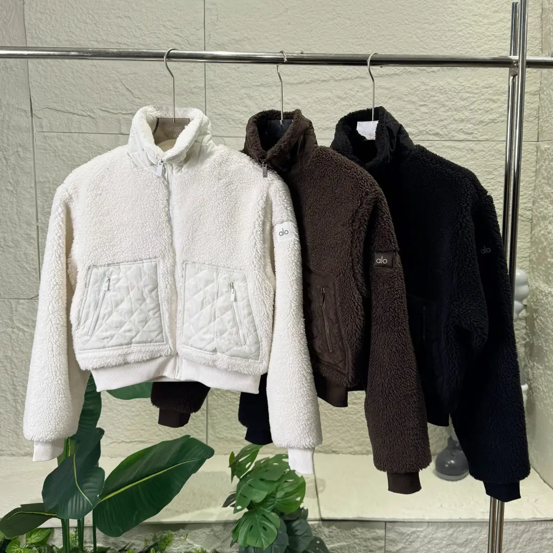 RS05 ALO Women's Fleece Sheepskin Coat 60$ gallery