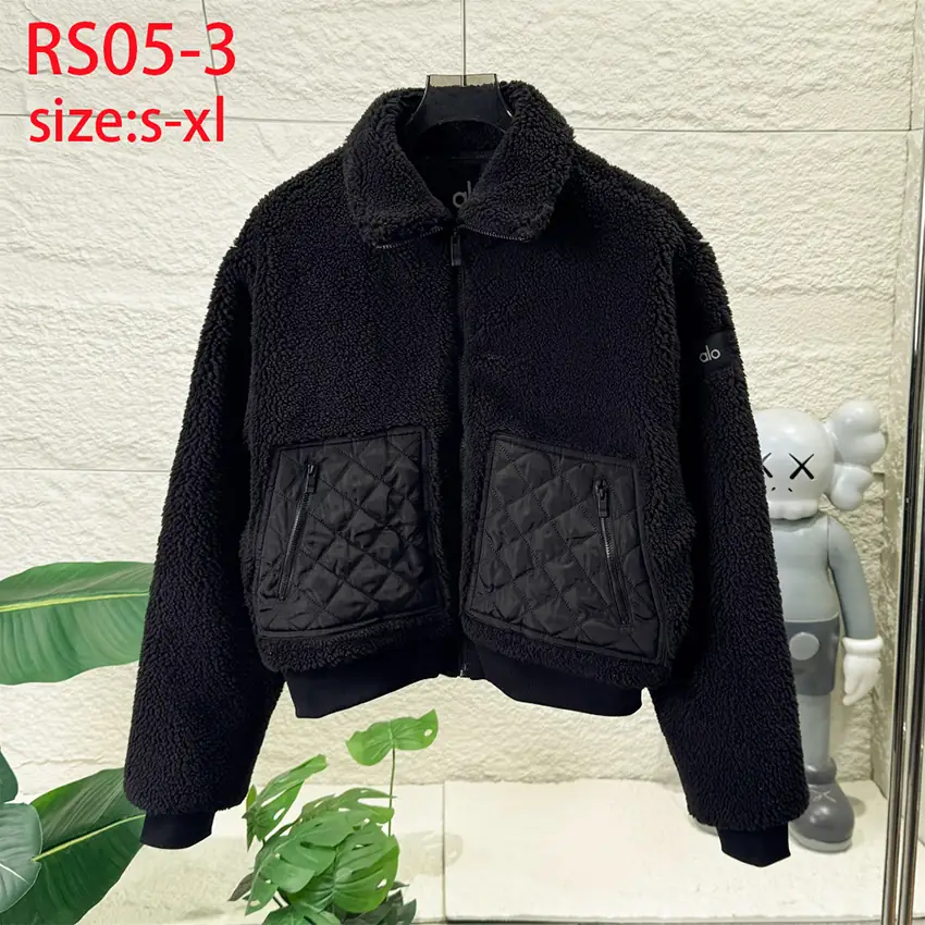 RS05 ALO Women's Fleece Sheepskin Coat 60$ gallery