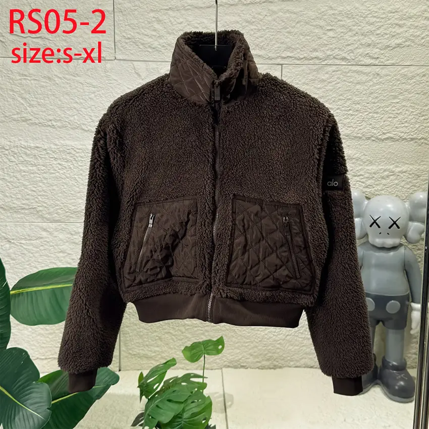 RS05 ALO Women's Fleece Sheepskin Coat 60$ gallery