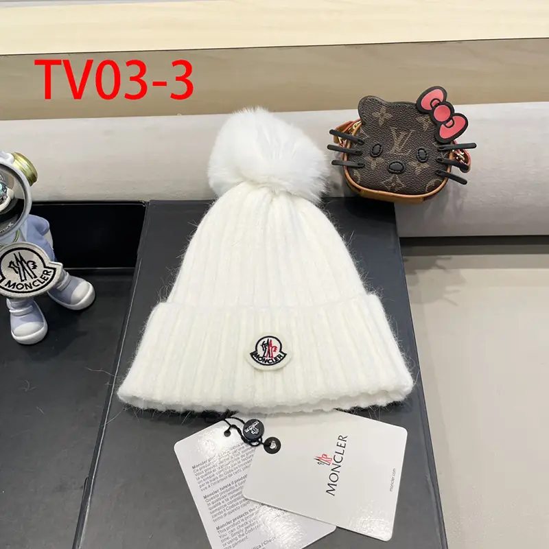 TV03 Moncler cashmere wool hat 30$ gallery
