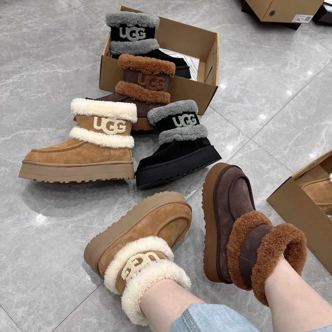 TV07 UGG donut thick-soled snow boots 83$ gallery