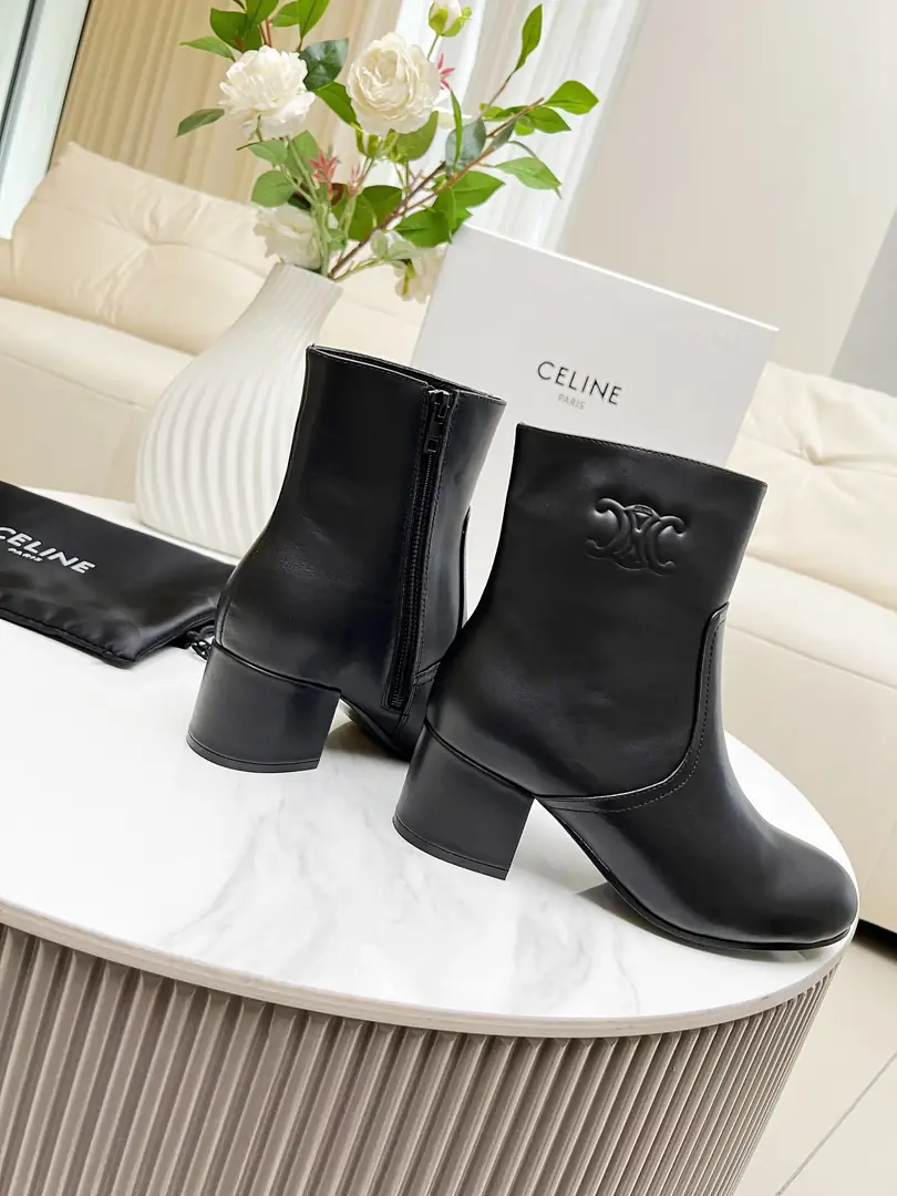 TV12 Celine leather short boots 123$ gallery