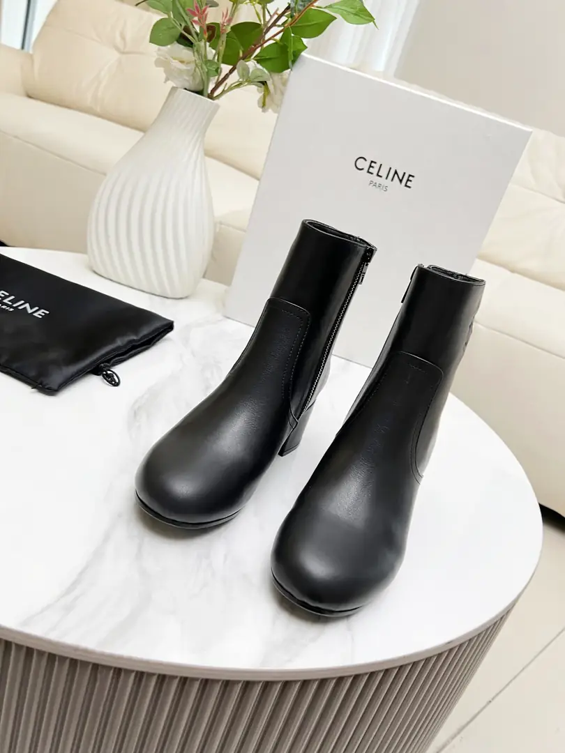 TV12 Celine leather short boots 123$ gallery