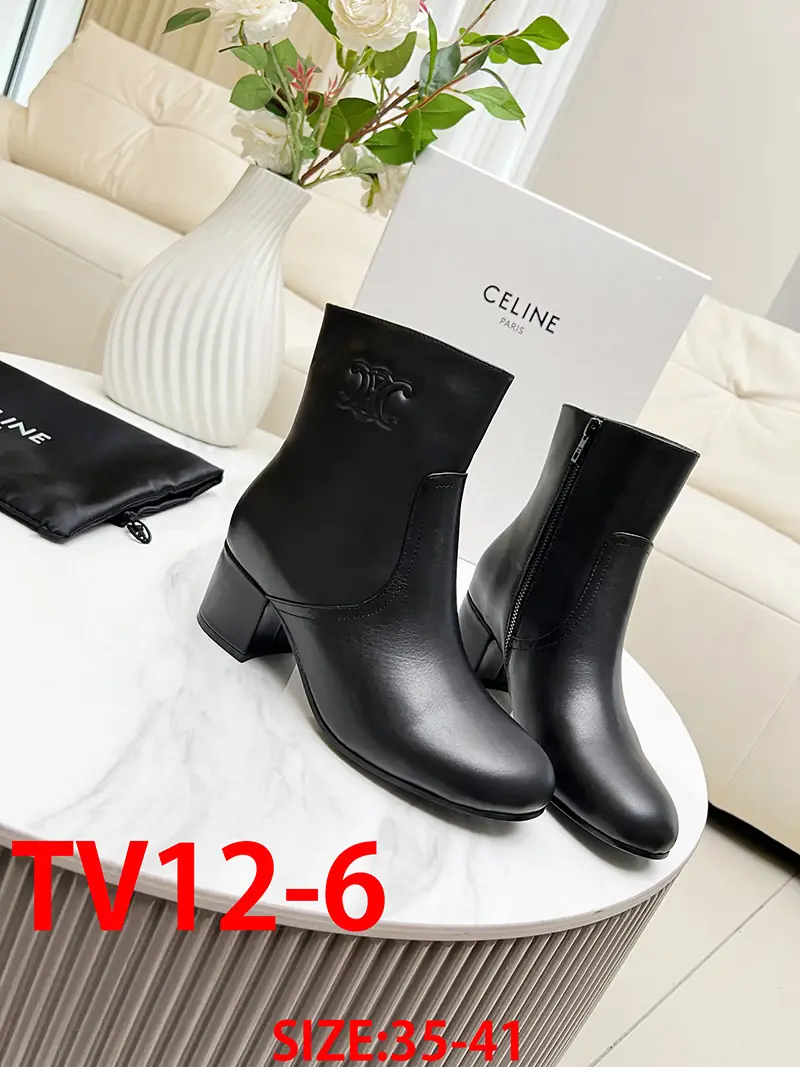 TV12 Celine leather short boots 123$ gallery