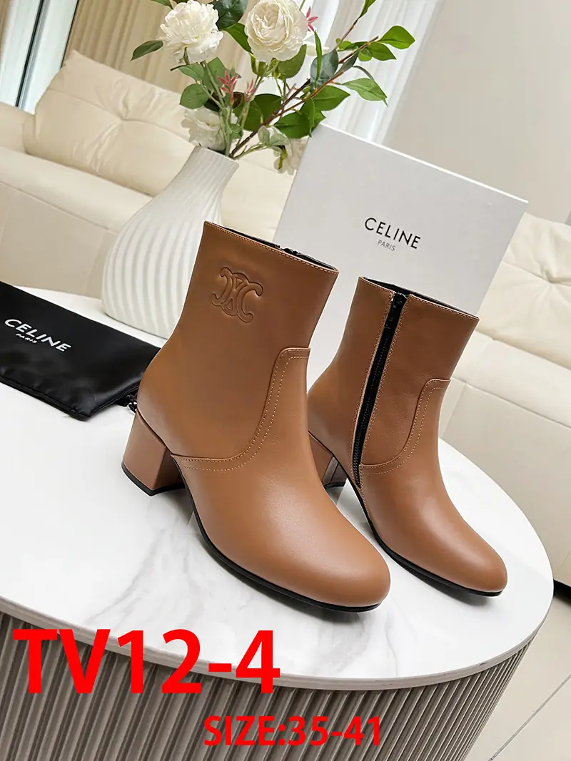 TV12 Celine leather short boots 123$ gallery