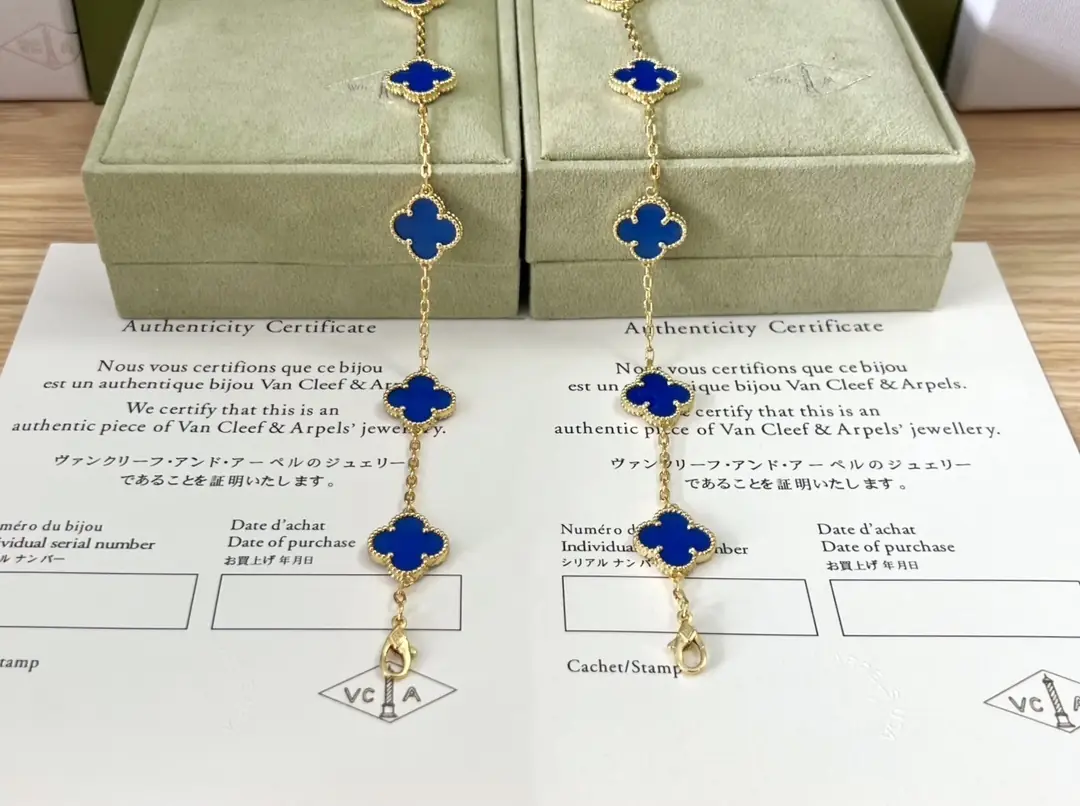 TV15 Van Cleef & Arpels Four-Leaf Clover Five-Flower Bracelet 30$ gallery