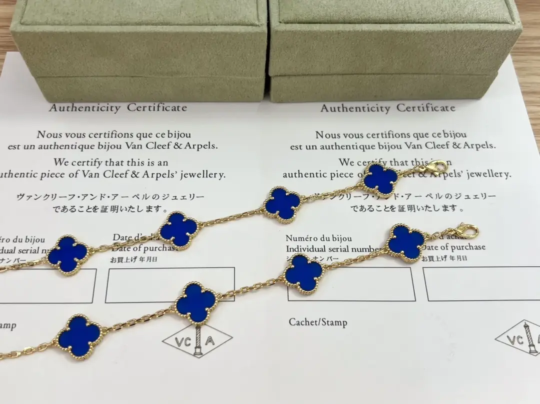 TV15 Van Cleef & Arpels Four-Leaf Clover Five-Flower Bracelet 30$ gallery