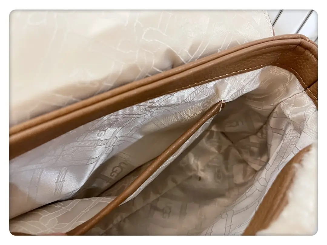 TV22 UGG cashmere messenger bag 50$ gallery