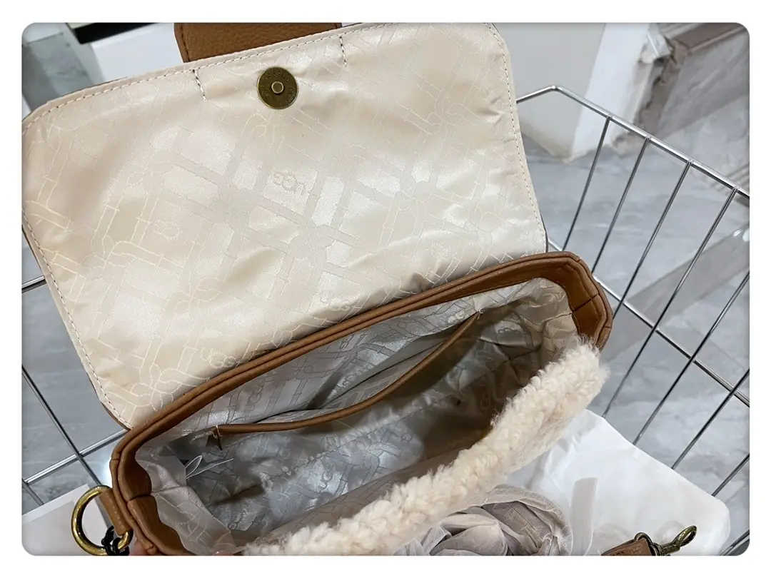 TV22 UGG cashmere messenger bag 50$ gallery