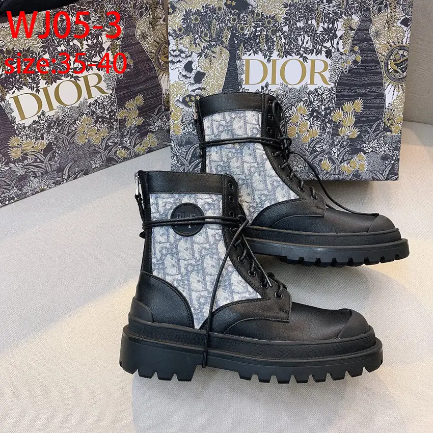 WJ05 Dior Homme Women's Martin Boots 55$ gallery