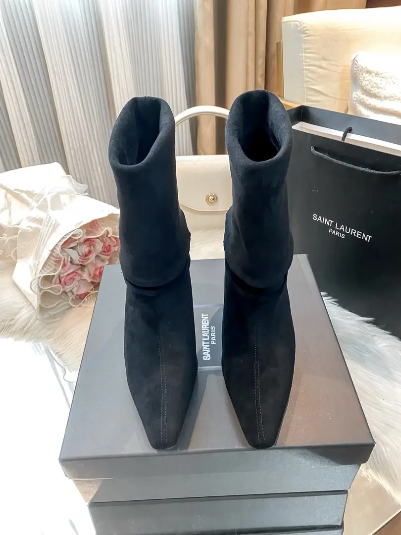 XZ04 Saint Laurent New Suede Ankle Boots 68$ gallery