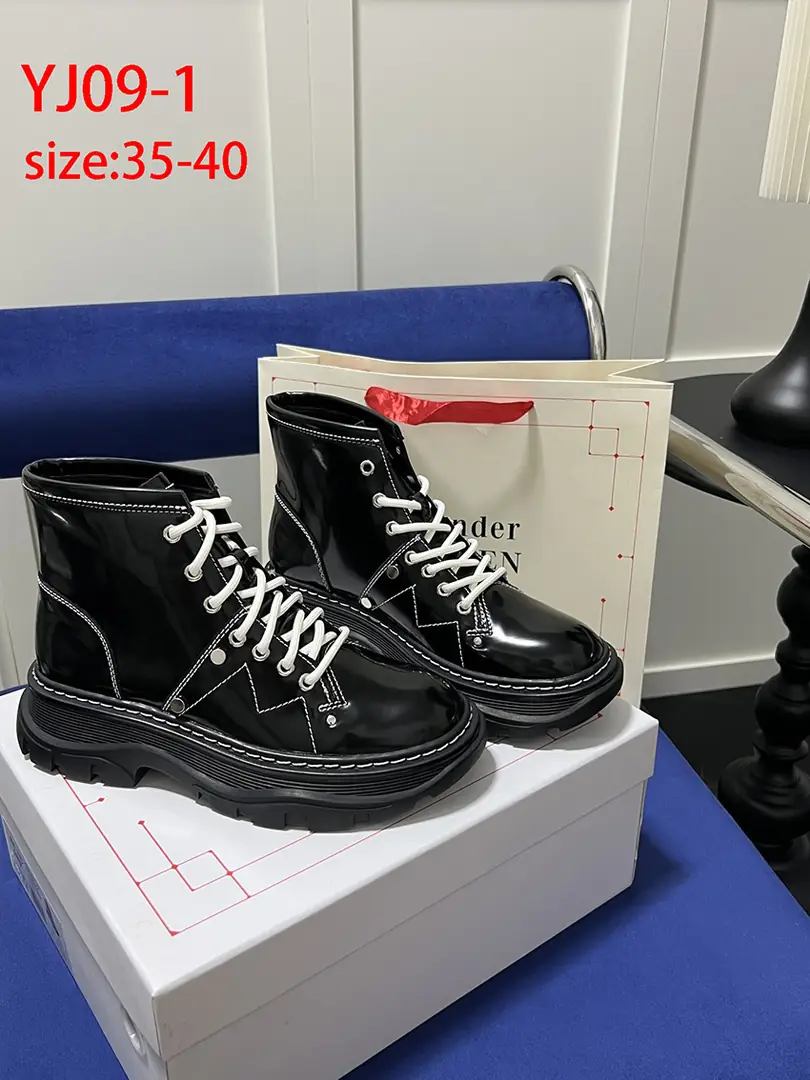 YJ09 Alexander mcqueen martin boots 65$ gallery