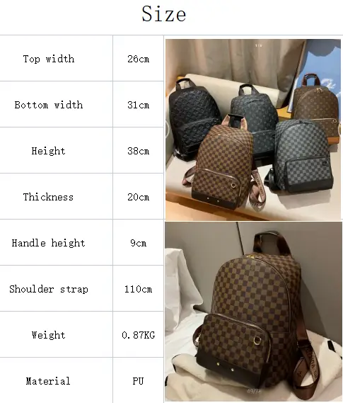 YJ14 LV backpack 52$ gallery