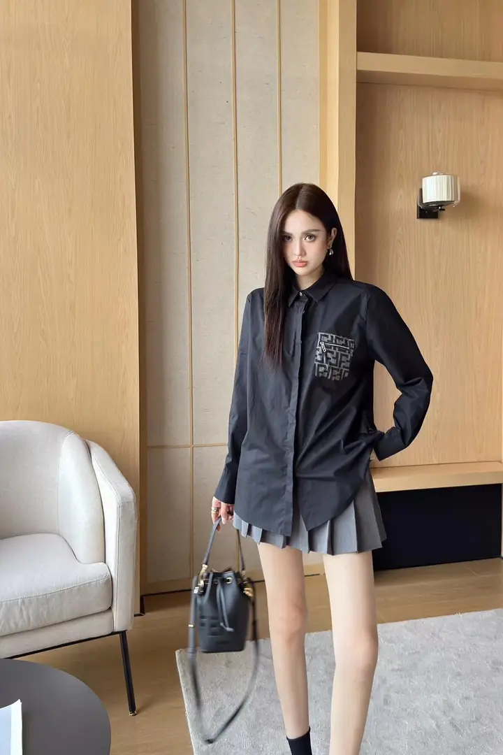 YM39 Fendi long sleeve shirt clothing 50$ gallery