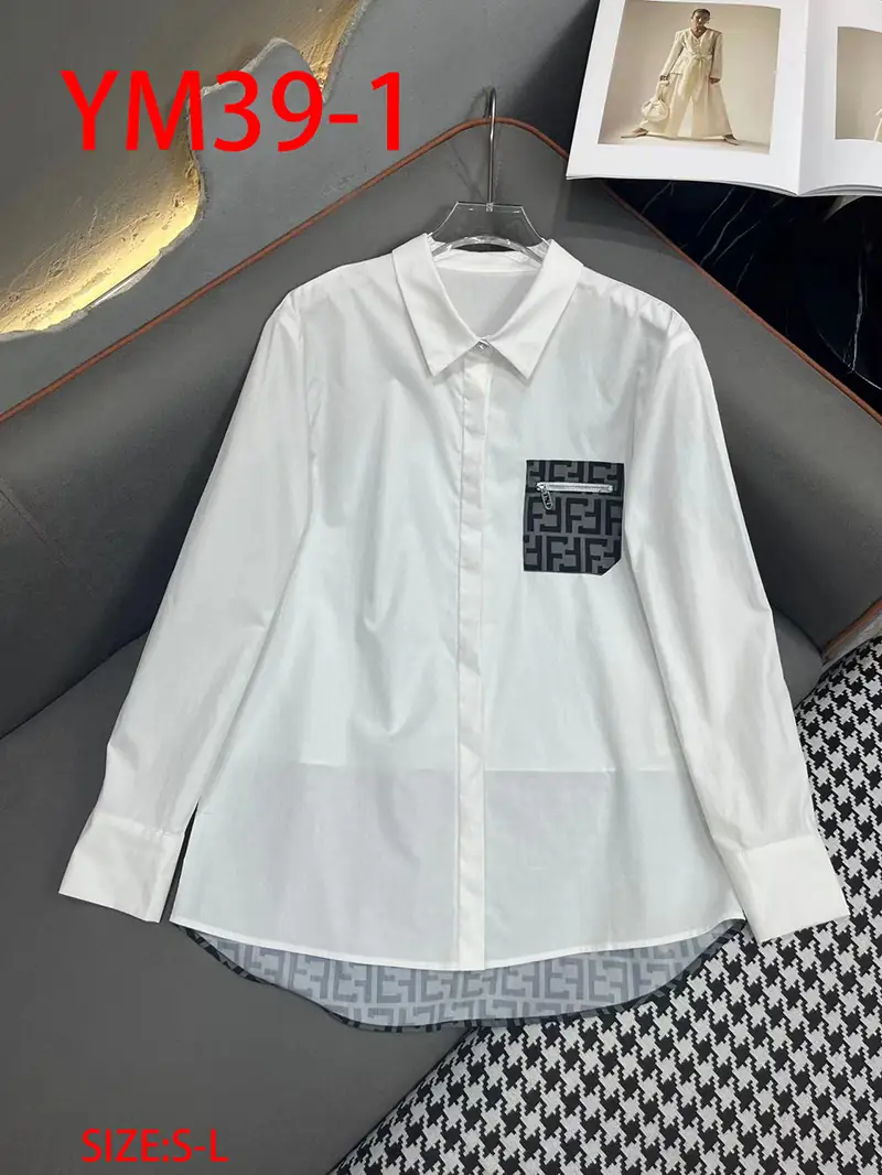 YM39 Fendi long sleeve shirt clothing 50$ gallery