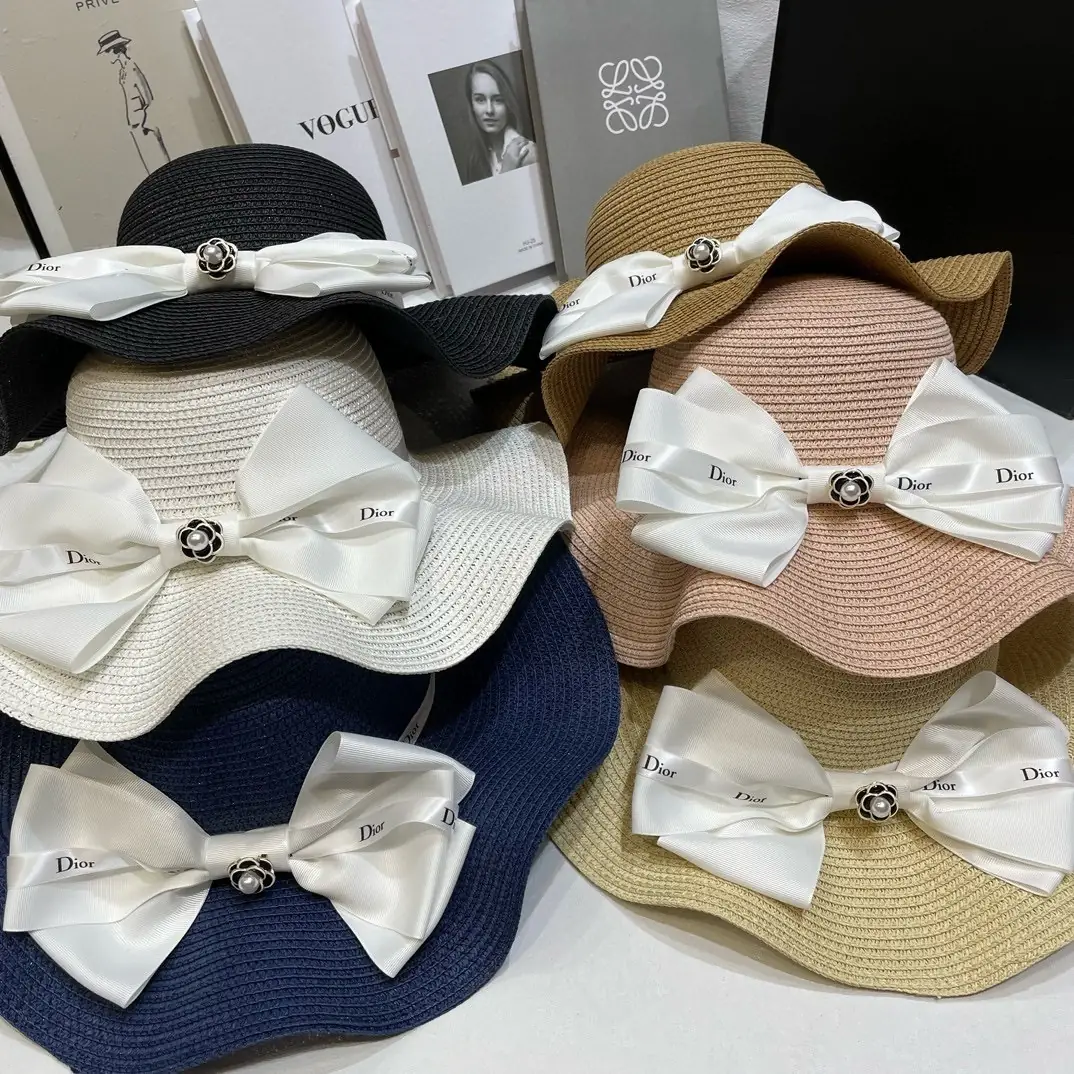 YM42 Dior sunhat straw 43$ gallery