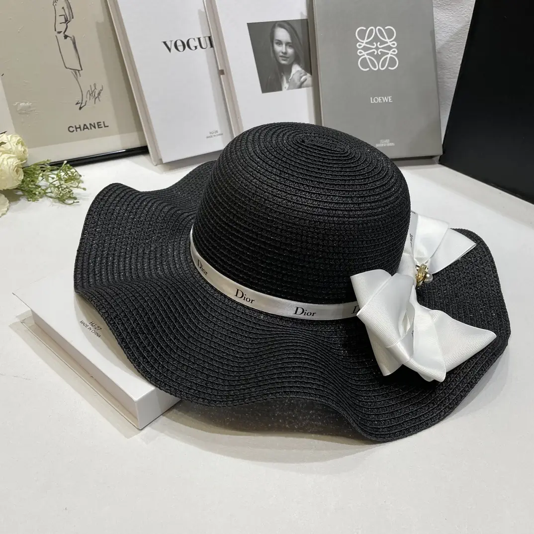 YM42 Dior sunhat straw 43$ gallery