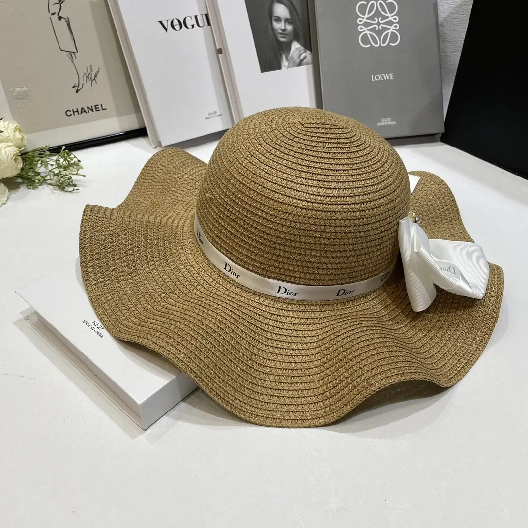YM42 Dior sunhat straw 43$ gallery