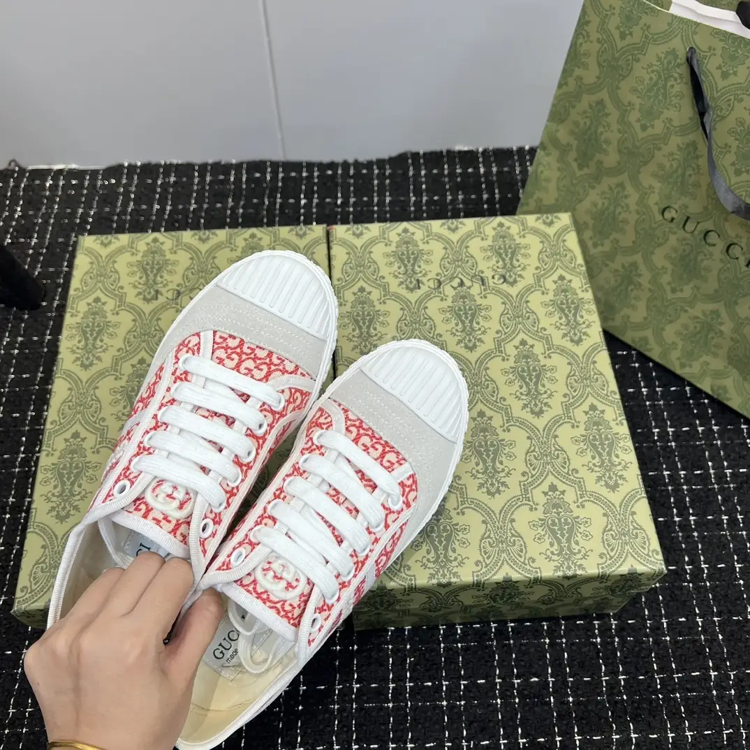 YM51 Gucci canvas casual shoes 60$ gallery