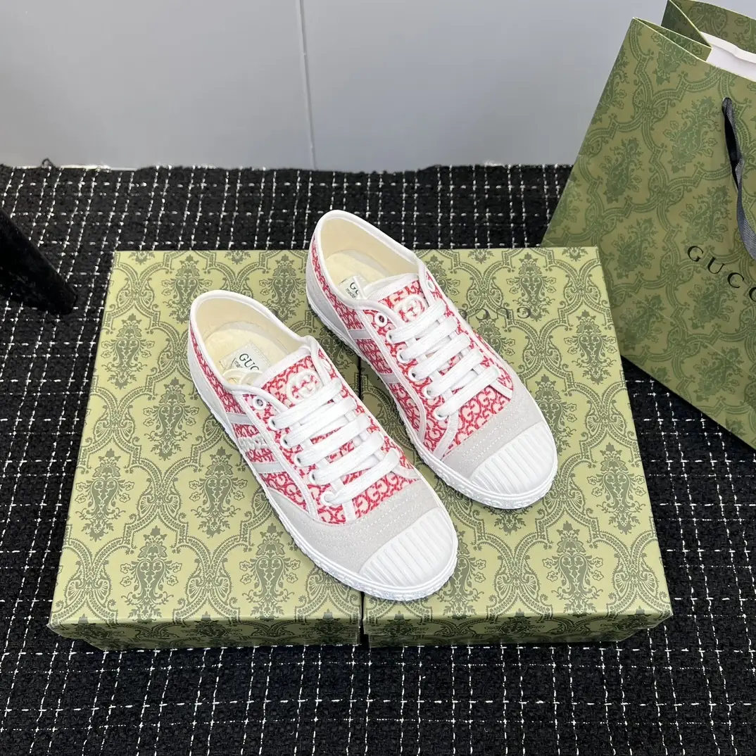 YM51 Gucci canvas casual shoes 60$ gallery