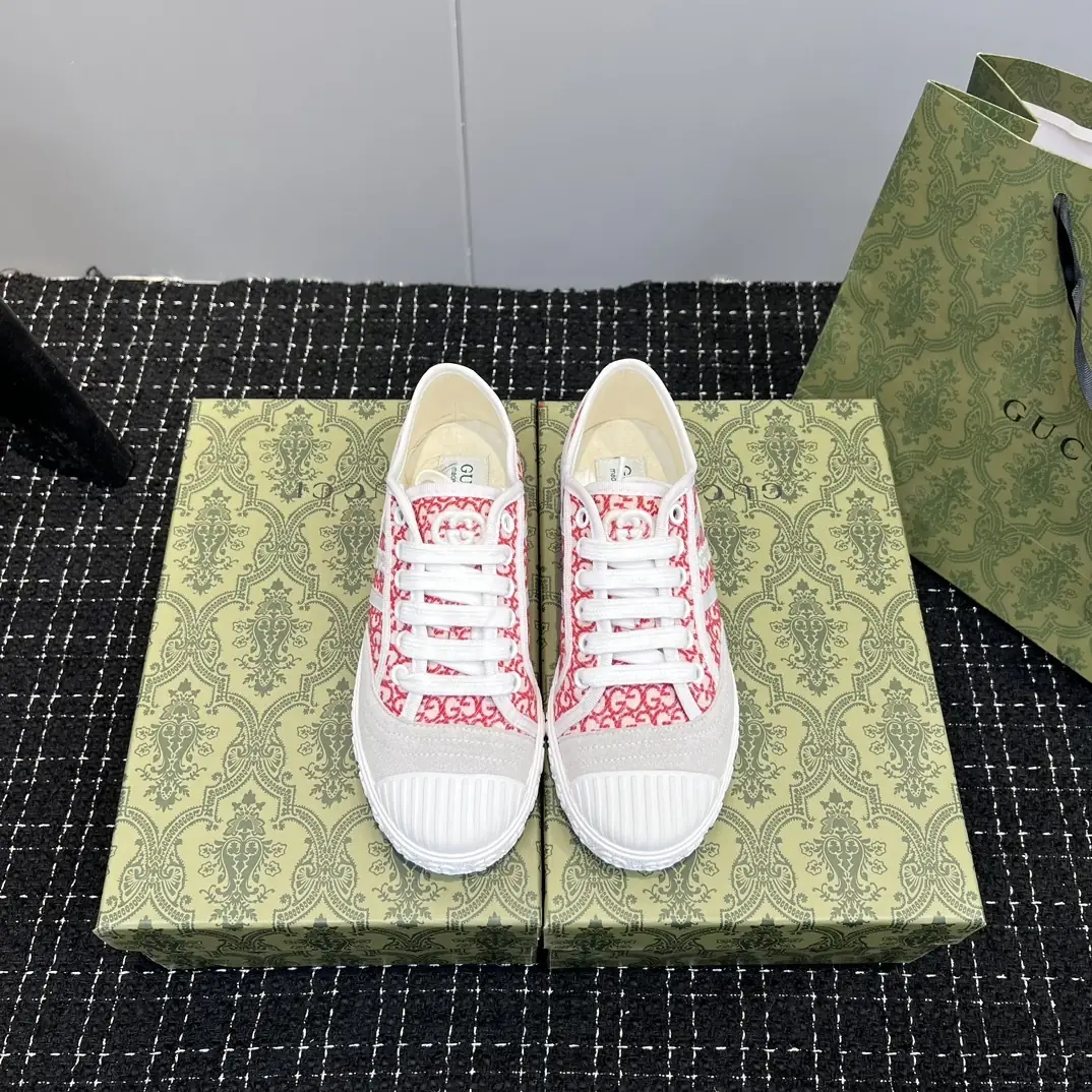 YM51 Gucci canvas casual shoes 60$ gallery