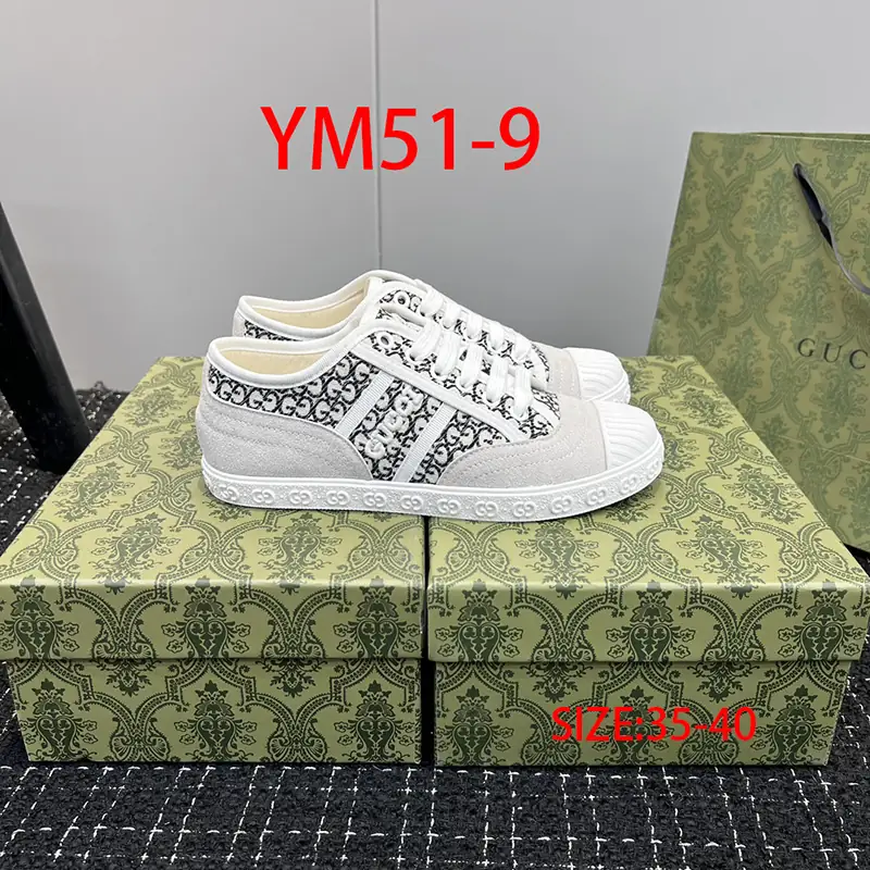 YM51 Gucci canvas casual shoes 60$ gallery
