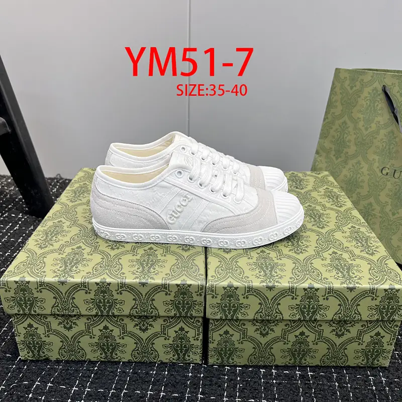 YM51 Gucci canvas casual shoes 60$ gallery