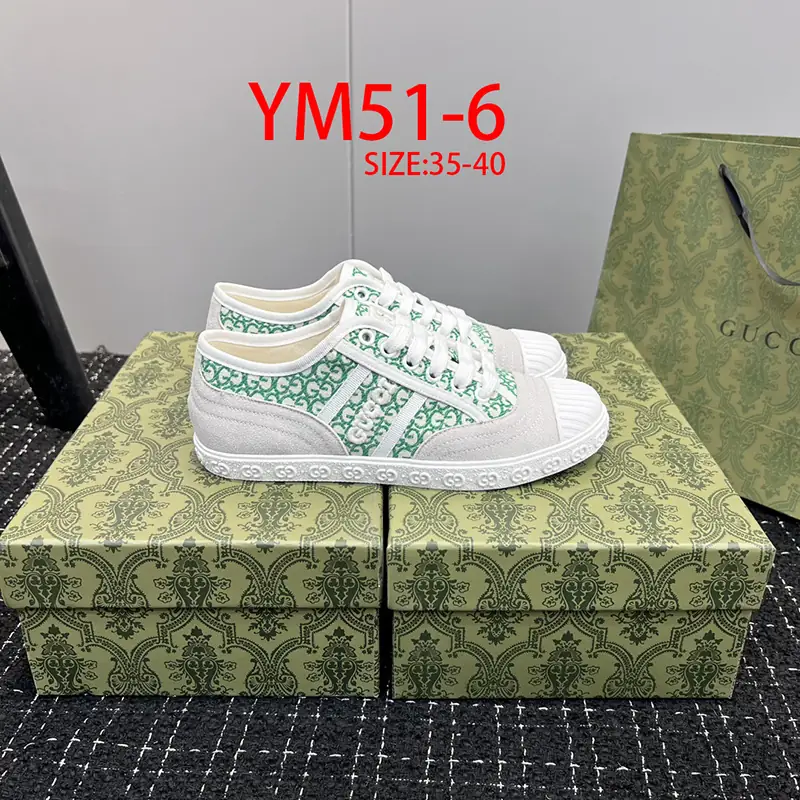 YM51 Gucci canvas casual shoes 60$ gallery