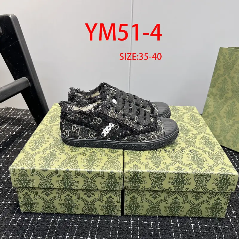 YM51 Gucci canvas casual shoes 60$ gallery