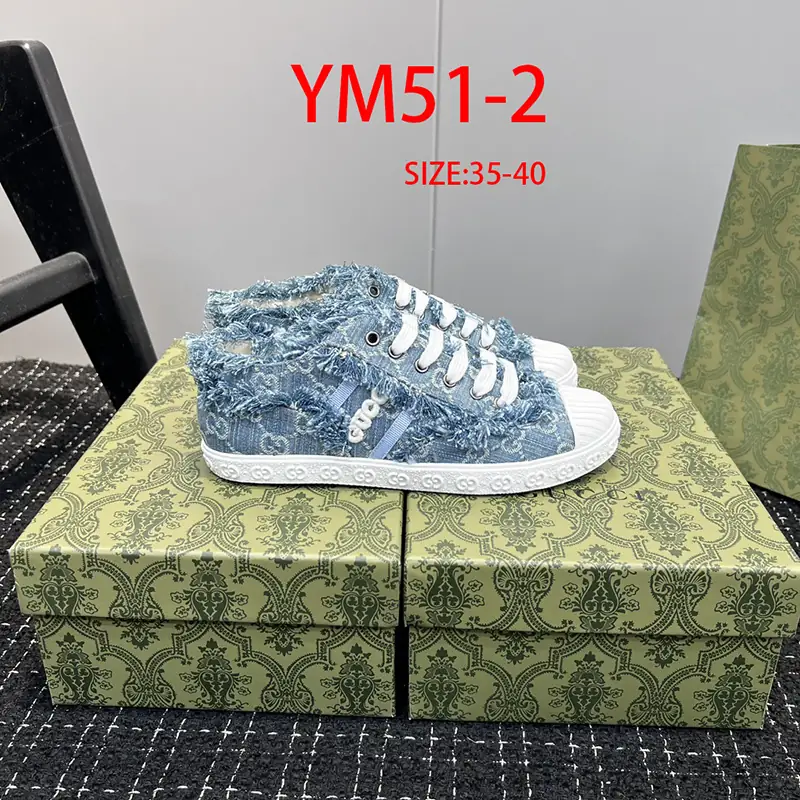 YM51 Gucci canvas casual shoes 60$ gallery
