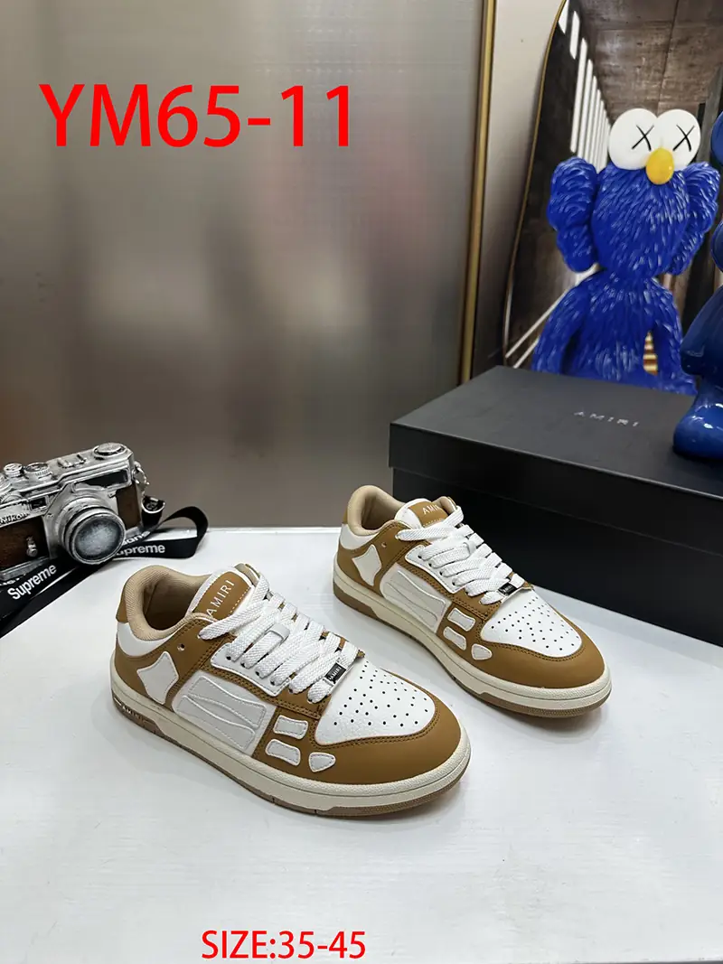 YM65 AMIRI bone shoes sports shoes 70$ gallery
