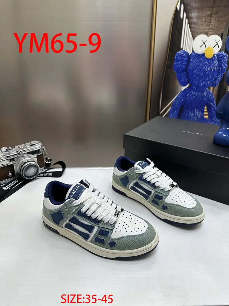 YM65 AMIRI bone shoes sports shoes 70$ gallery