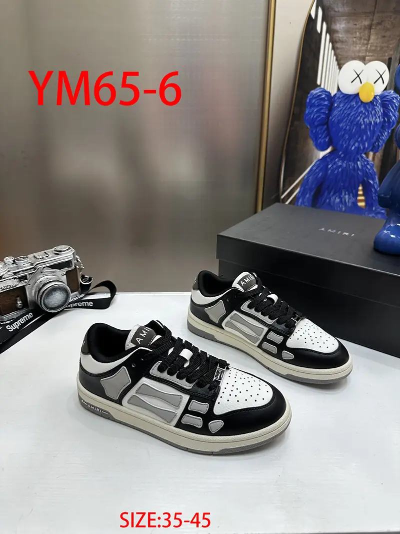 YM65 AMIRI bone shoes sports shoes 70$ gallery