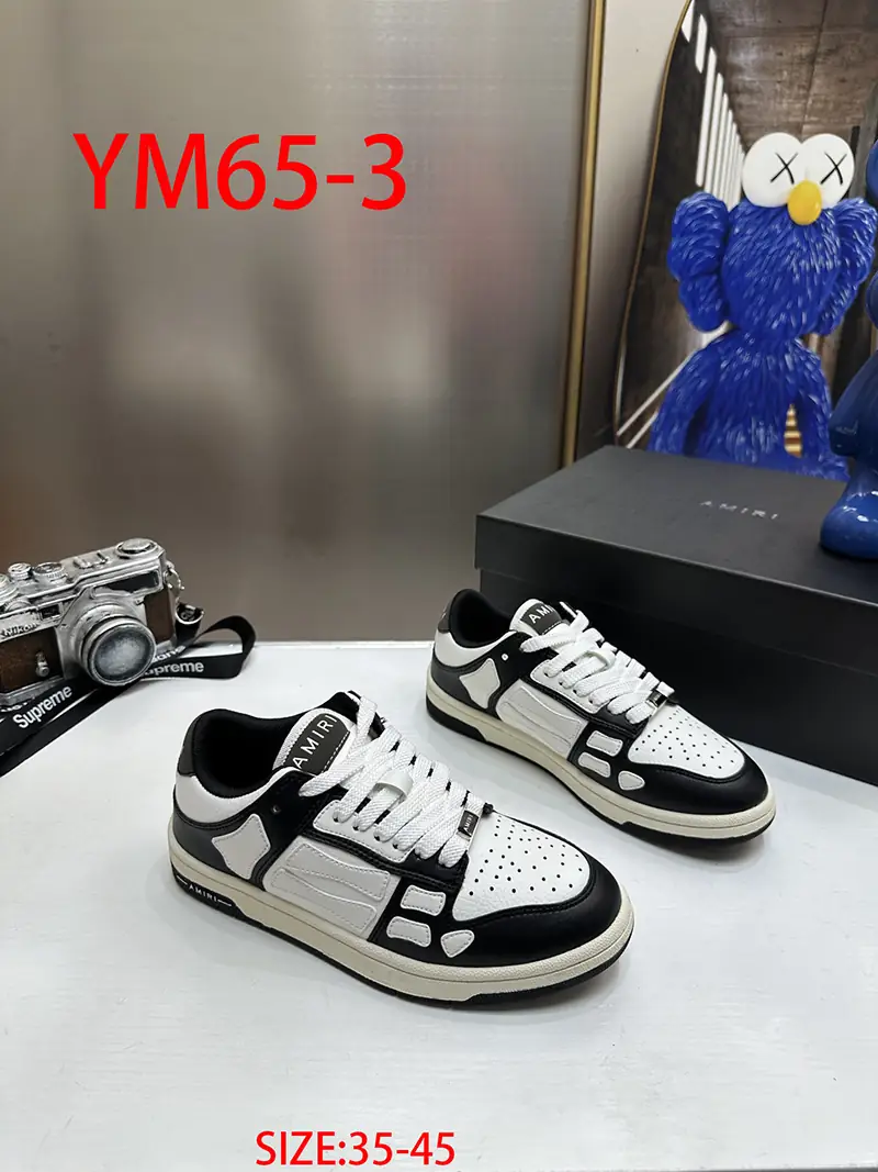 YM65 AMIRI bone shoes sports shoes 70$ gallery